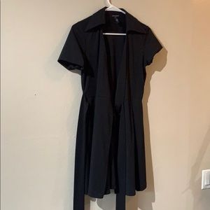 Banana Republic Small Stretch Wrap Around Dress